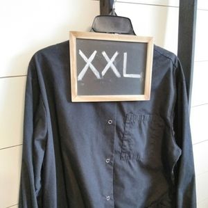 Black scrub jacket